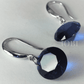 Feshionn IOBI Earrings Sapphire / 10mm Naked IOBI Crystals Drill Earrings - The Exotic Collection by Feshionn IOBI
