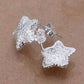 Feshionn IOBI Earrings Silver Starfish Stud Earrings