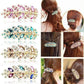 Feshionn IOBI Hair Jewelry Laurel Leaf Gold Hair Barrette 6 Fashionable Colors to Choose!
