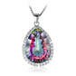 Feshionn IOBI Necklaces Eden Genuine Rainbow Fire Mystic Topaz 13CT IOBI Precious Gems Pendant