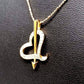 Feshionn IOBI Necklaces "Lovestruck" 18k Gold Filled CZ Heart Necklace