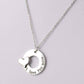 Feshionn IOBI Necklaces ON SALE - "I Love You More" 3D Heart Stamped Charm Necklace