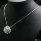 Feshionn IOBI Necklaces Threaded Heart Bead Sterling Silver Necklace