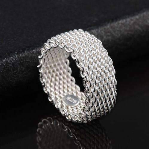 Feshionn IOBI Rings 6 / Silver ON SALE - Silky Chains Ring