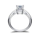 Feshionn IOBI Rings Elise 1.5CT Emerald Cut Solitaire IOBI Cultured Diamond Ring