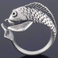 Feshionn IOBI Rings Fish Friend Adjustable Animal Wrap Ring