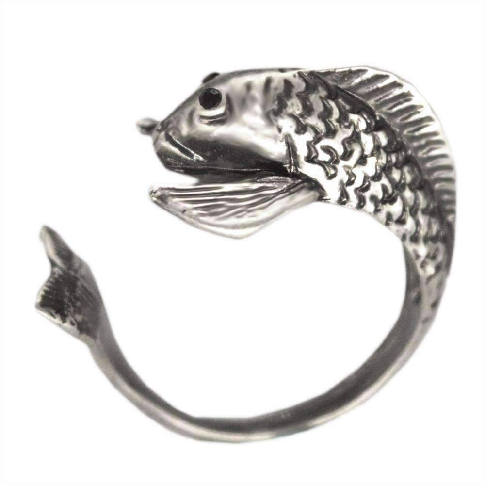 Feshionn IOBI Rings Fish Friend Adjustable Animal Wrap Ring