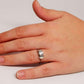 Feshionn IOBI Rings Heart's Desire CZ Solitaire Ring - 316 Stainless Steel Ring