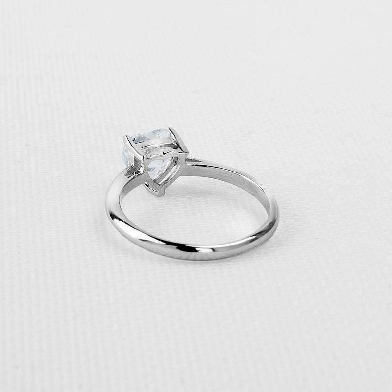 Feshionn IOBI Rings Lissette 1.5CT Heart Solitaire IOBI Cultured Diamond Ring