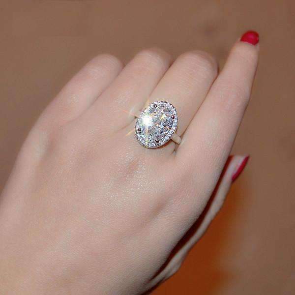Vix 6ct Princess Cut Clarity Diamond Ring | Nekta New York