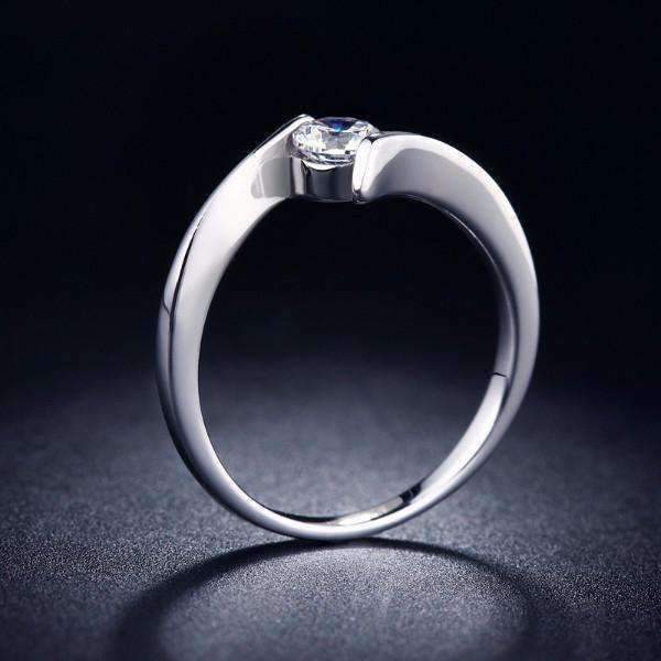 Feshionn IOBI Rings ON SALE - "Only You" Floating Tension Set .5 CT Simulated Diamond Ring