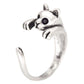 Feshionn IOBI Rings Purr-fect Kitten Adjustable Animal Wrap Ring