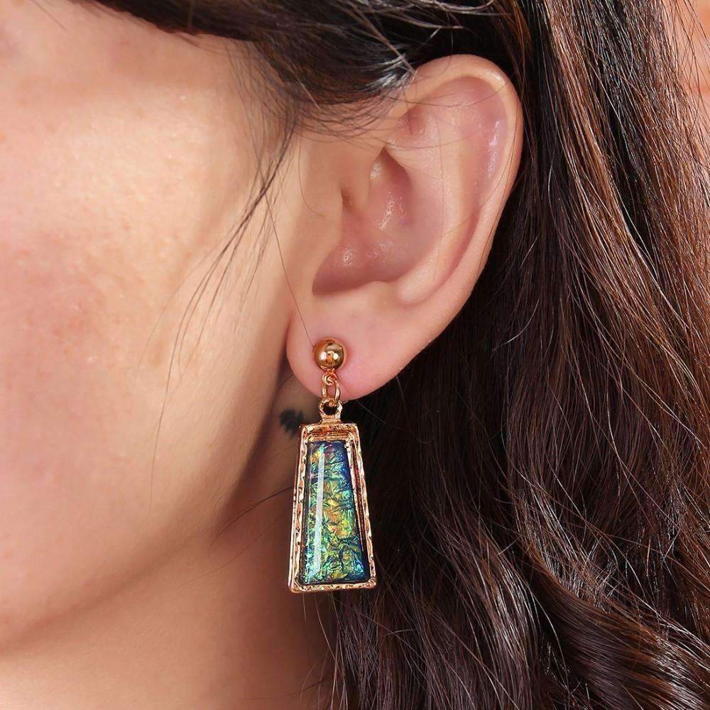 Feshionn IOBI Sets Aztec Empire Collar Necklace and Earring Set