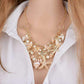 Feshionn IOBI Sets Necklace Mermaid's Collar Seashell & Starfish Gold Plated Necklace or Bracelet