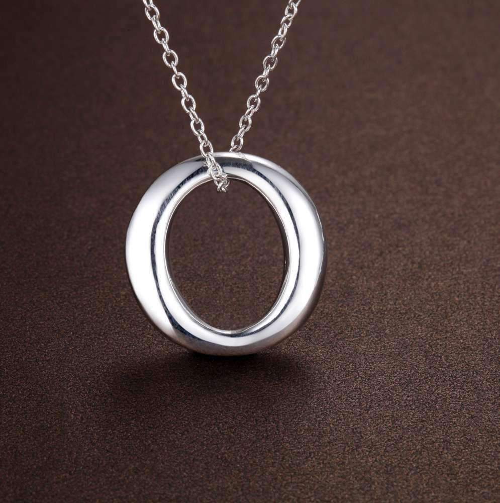 Feshionn IOBI Sets ON SALE - Forever Sterling Silver O Necklace, Earrings and Bracelet Set