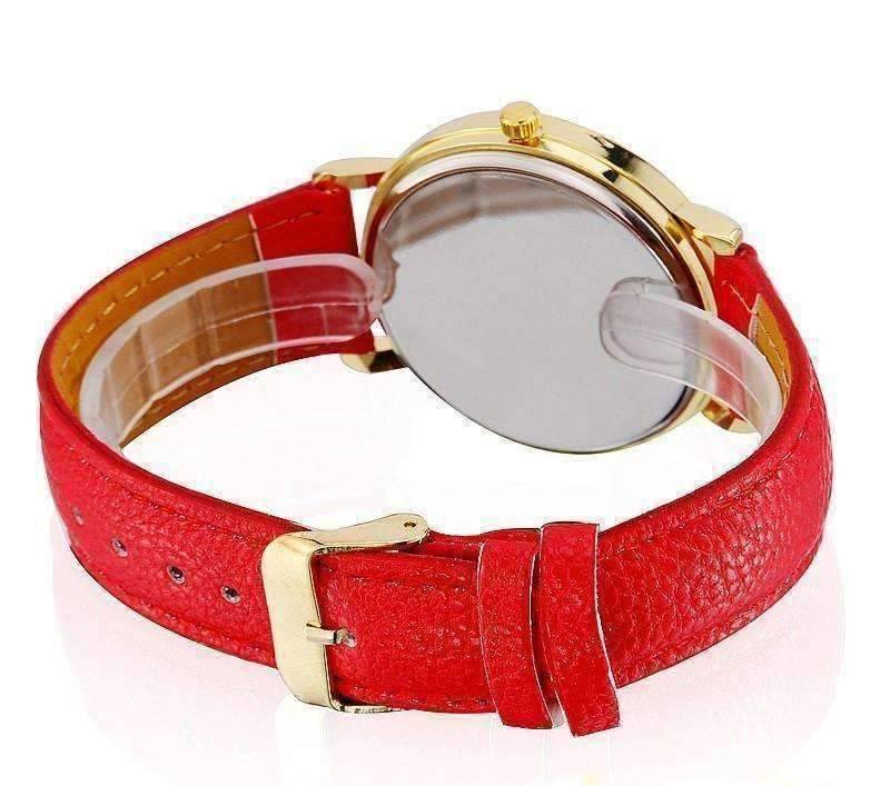Feshionn IOBI Watches CLEARANCE - Ahoy! Anchor Watch in Red and White Stripes