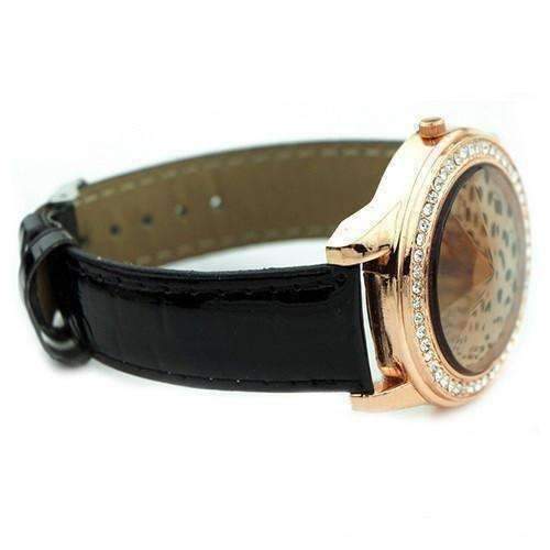 Feshionn IOBI Watches Fierce Leopard Ladies Leather Watch