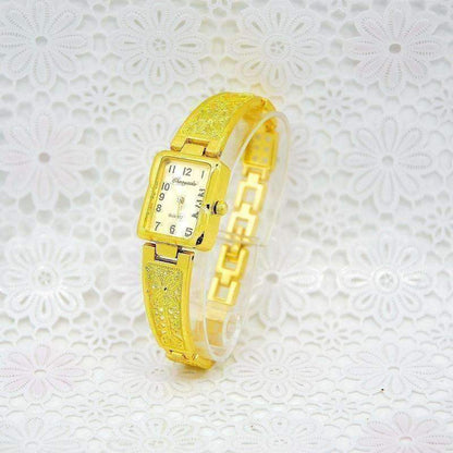Feshionn IOBI Watches Gold ON SALE - Art Deco Filigree Ladies Watch Silver or Gold