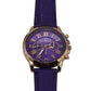 Feshionn IOBI Watches Purple CLEARANCE - Rose Gold Classic Geneva Watch - Choose Your Color