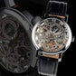 Feshionn IOBI Watches Sleek Mechanical Skeleton Automatic Watch For Men