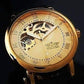 Feshionn IOBI Watches Sophisticated In Gold Mechanical Skeleton Automatic Watch For Men