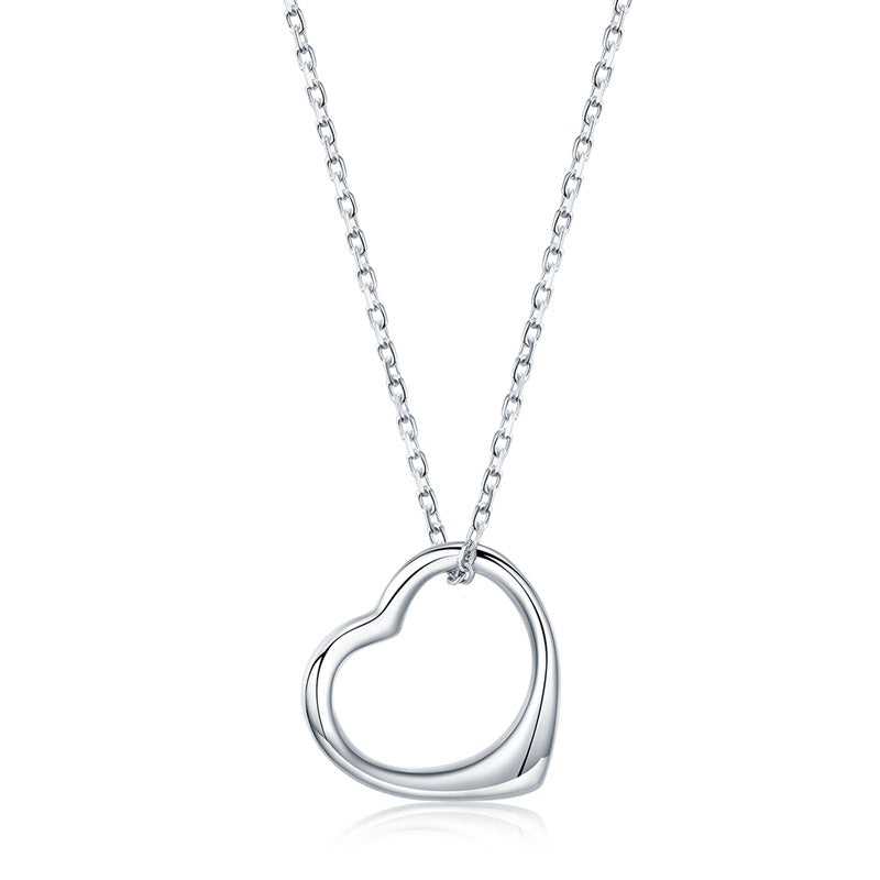 Sweet Heart Silver or 14K Gold Plated Necklace for Women - Choose your color - Special Occasion