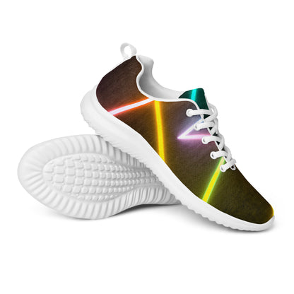 DASH Neons Men’s Athletic Shoes Lightweight Breathable Design by IOBI Original Apparel