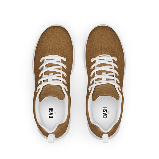 DASH Caramel Men’s Athletic Shoes Lightweight Breathable Design by IOBI Original Apparel