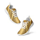 DASH Liquid Gold Men’s Athletic Shoes Lightweight Breathable Design by IOBI Original Apparel