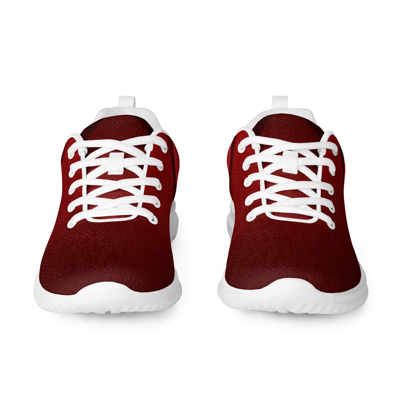 DASH Red Wine Men’s Athletic Shoes Lightweight Breathable Design by IOBI Original Apparel