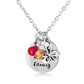 Ohana Means Family - Stamped Sentiment Necklace