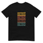 Short-Sleeve Men Soft T-Shirt Color Retro Symbol Design by IOBI Original Apparel