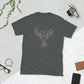 Short-Sleeve Women Soft T-Shirt Deer Universe Design by IOBI Original Apparel