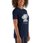 Short-Sleeve Women Soft T-Shirt It's A Boy Baby Elephant Design by IOBI Original Apparel