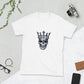 Short-Sleeve Men Soft T-Shirt Skeleton King Design by IOBI Original Apparel