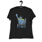 Women's Relaxed Soft & Smooth Premium Quality T-Shirt I Love New York Design by IOBI Original Apparel