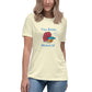 Women's Relaxed Soft & Smooth Premium Quality T-Shirt You Betta Watch It Fish Design by IOBI Original Apparel