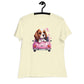 Women's Relaxed Soft & Smooth Premium Quality T-Shirt My Beagle Design by IOBI Original Apparel