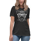 Women's Relaxed Soft & Smooth Premium Quality T-Shirt Leopard Design by IOBI Original Apparel