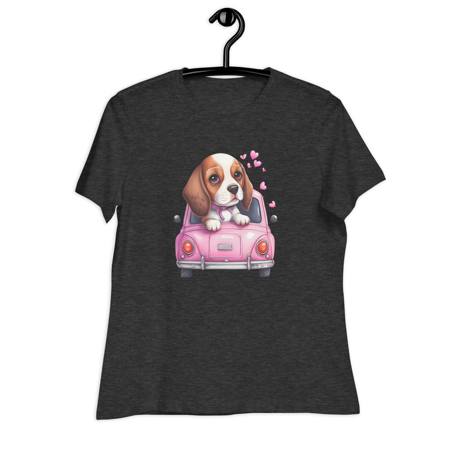 Women's Relaxed Soft & Smooth Premium Quality T-Shirt My Beagle Design by IOBI Original Apparel