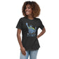 Women's Relaxed Soft & Smooth Premium Quality T-Shirt I Love New York Design by IOBI Original Apparel