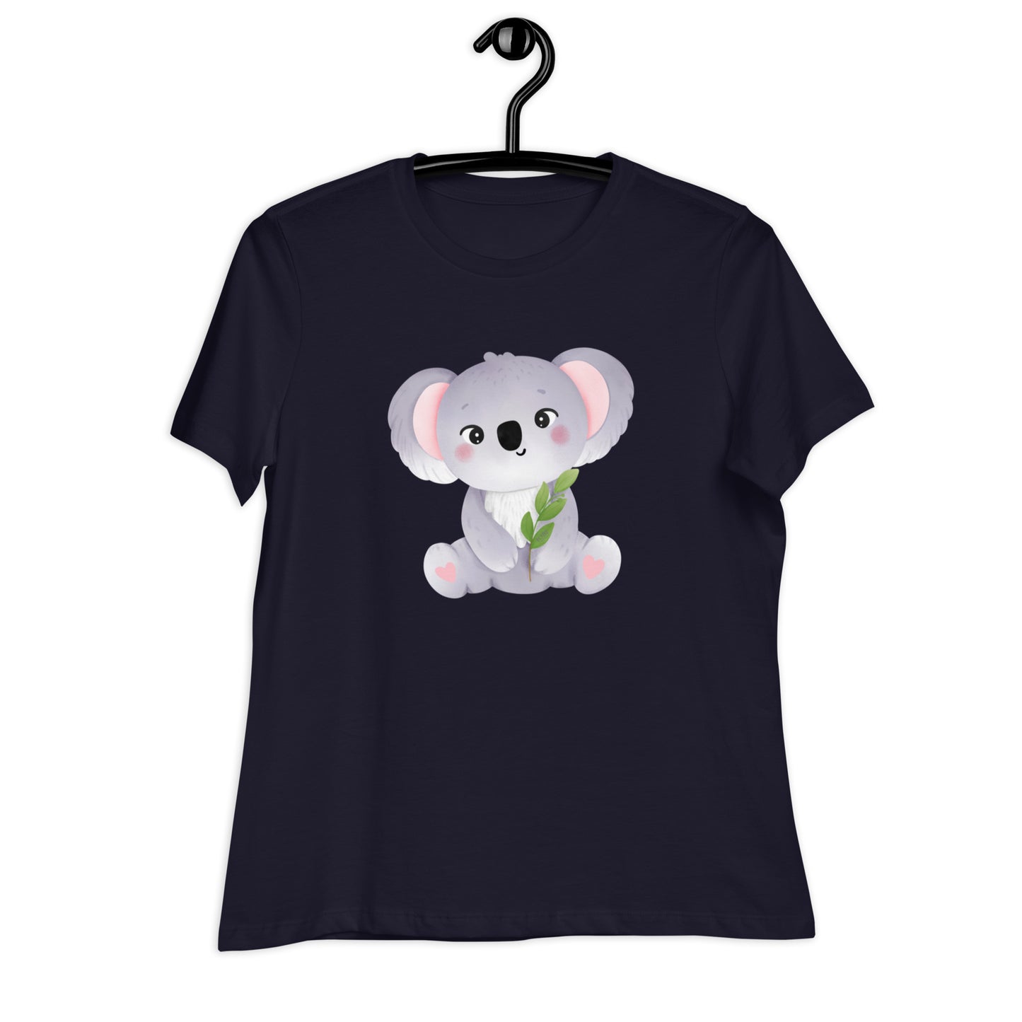 Women's Relaxed Soft & Smooth Premium Quality T-Shirt Baby Koala Design by IOBI Original Apparel